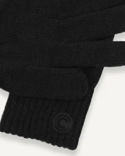 Guanti Colmar Originals neri con logo bollo piccolo applicato