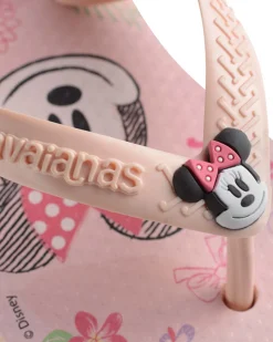 Havaianas Baby Disney Class rosa a fantasia Minnie con elastico