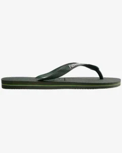 Havaianas Brasil Logo verde militare