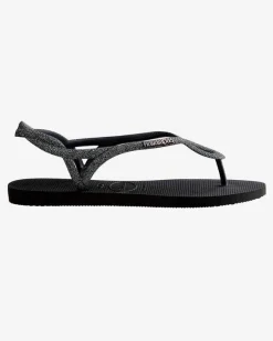Havaianas Luna Premium II rnera con fascetta glitter incrociata e cinturino