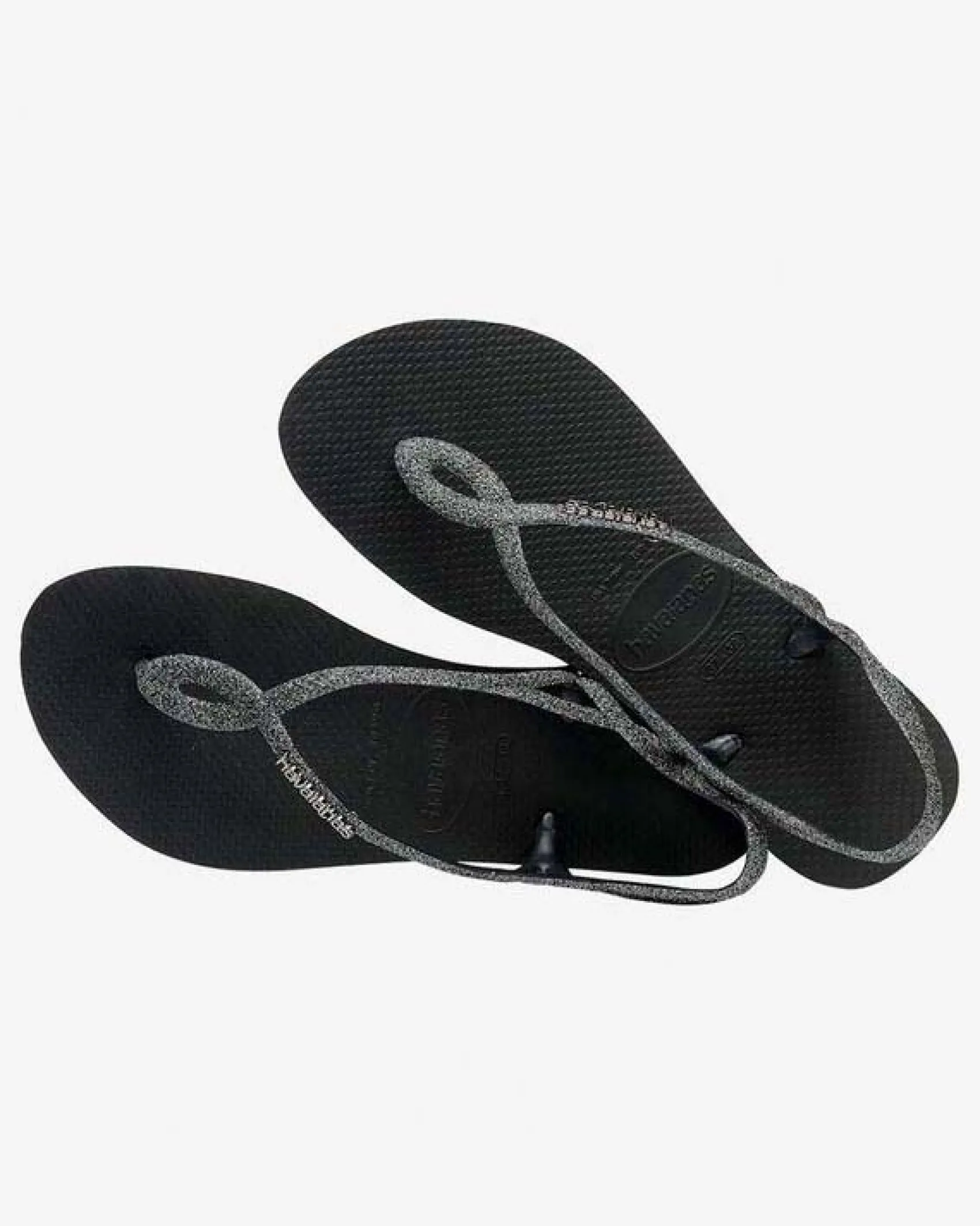 Havaianas Luna Premium II rnera con fascetta glitter incrociata e cinturino