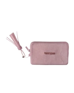 Havaianas Mini Bag Plus Shine rosa con glitter e manico con nappa