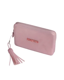 Havaianas Mini Bag Plus Shine rosa con glitter e manico con nappa