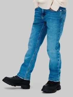 Jeans Calvin Klein regular fit lavaggio medio stone washed