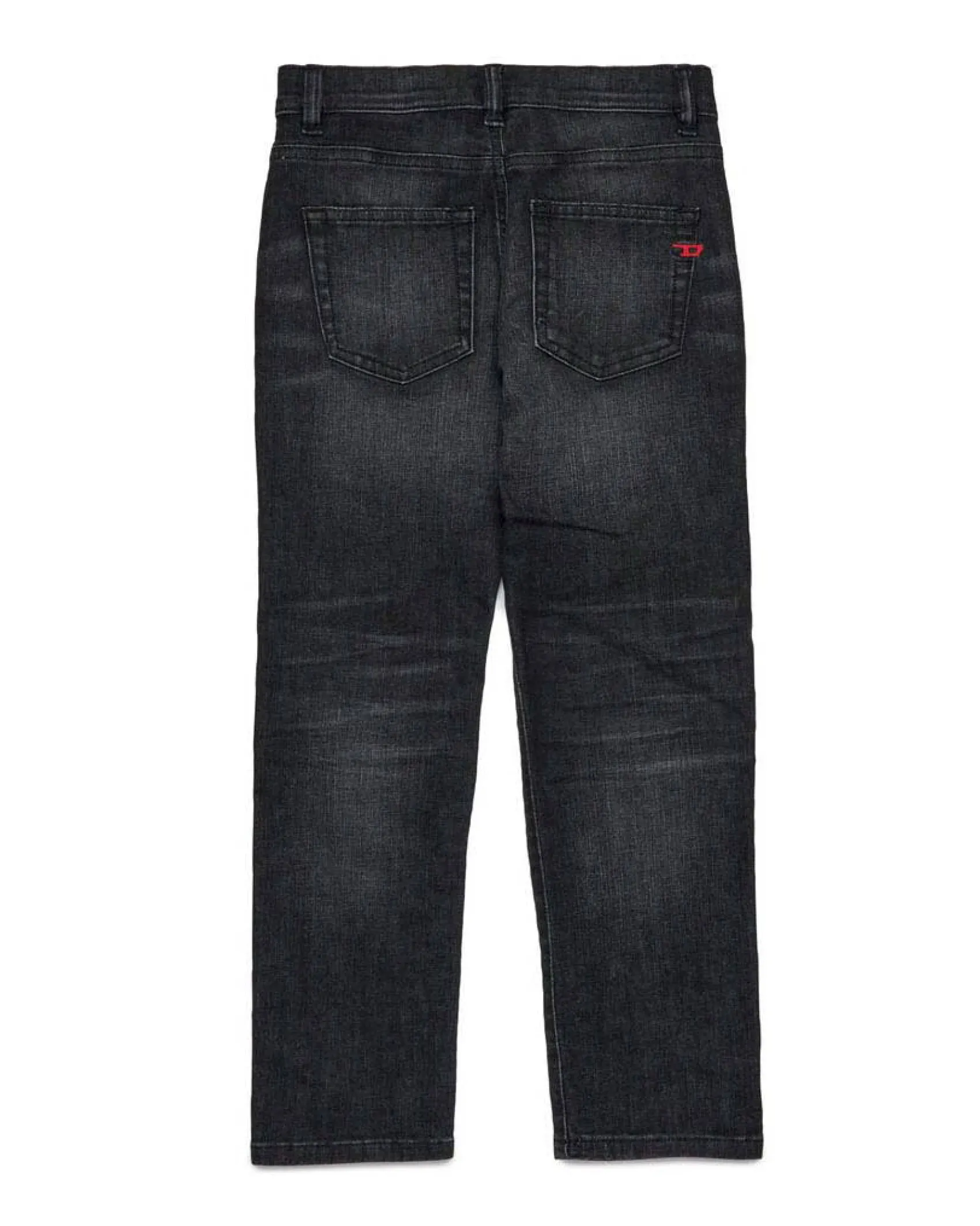 Jeans Diesel D-Viker lavaggio nero stone washed regular fit