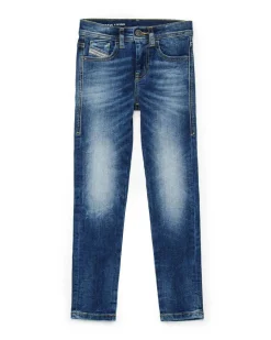 Jeans 2010-J Diesel lavaggio medio stone washed slim-fit