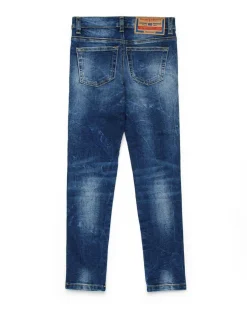Jeans 2010-J Diesel lavaggio medio stone washed slim-fit