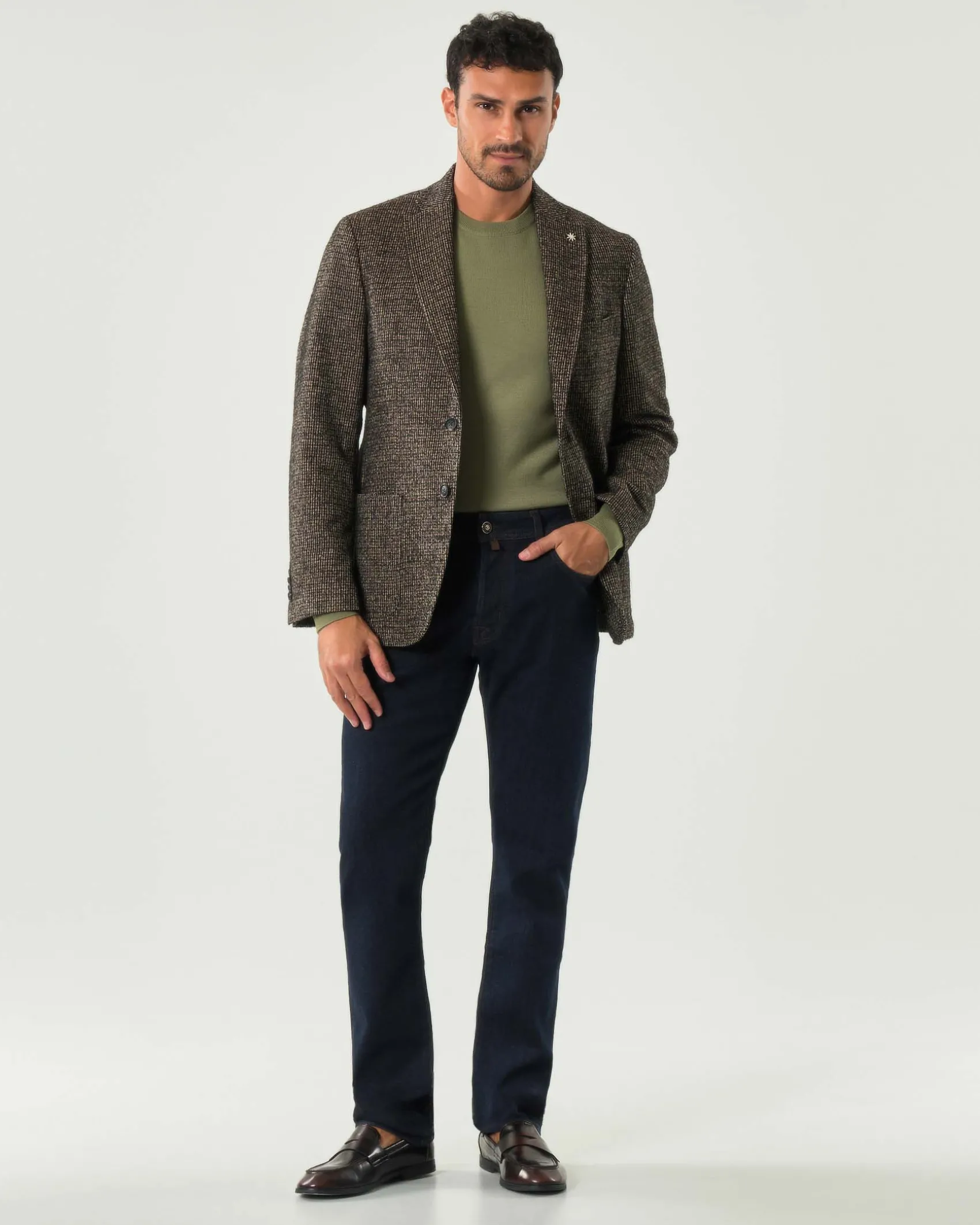 Jeans Jacob Cohen Bard slim-fit lavaggio scuro one washed