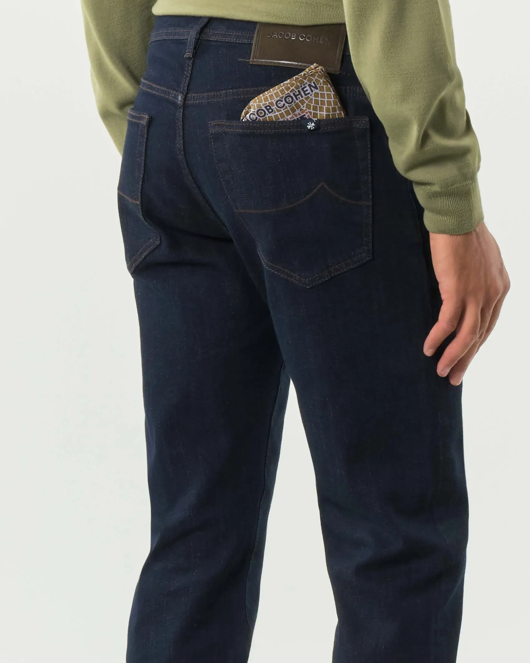 Jeans Jacob Cohen Bard slim-fit lavaggio scuro one washed