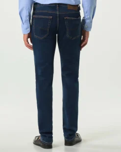 Jeans Jacob Cohen Nick slim-fit in cotone stretch lavaggio blu scuro