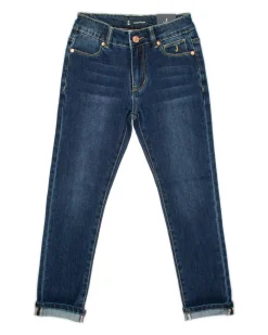 Jeans Jeckerson slim in misto cotone stretch a lavaggio scuro