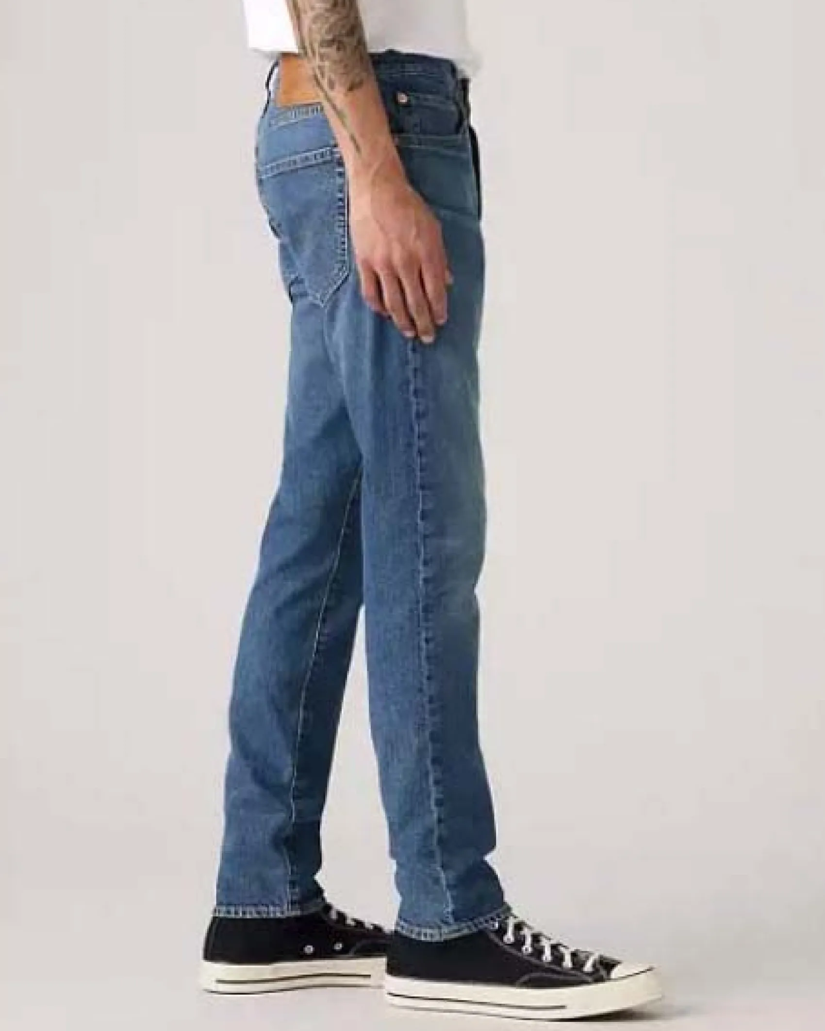 Jeans Levi's 512 slim tapered lavaggio medio stone washed