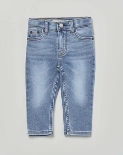 Jeans Levi's 514 straight lavaggio chiaro stone washed