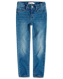 Jeans Levi's 710 vestibilità a vita regolare e gamba skinny lavaggio medio stone washed