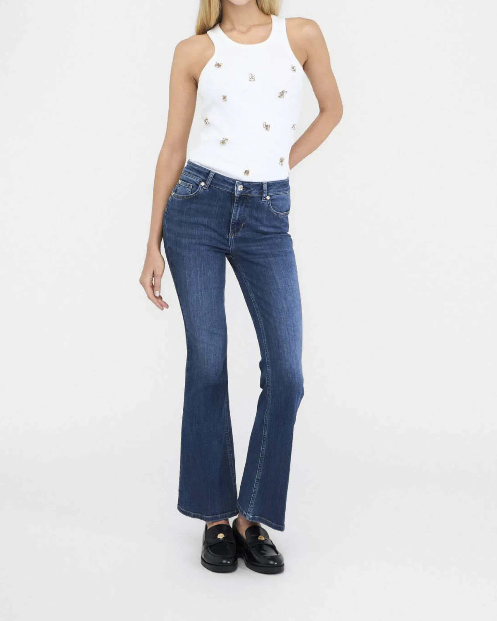 Jeans Liu Jo Jeans blu medium wash in cotone elasticizzato
