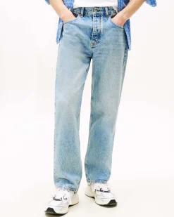 Jeans Otis Tommy Jeans regular-fit in puro cotone lavaggio chiaro super stone washed