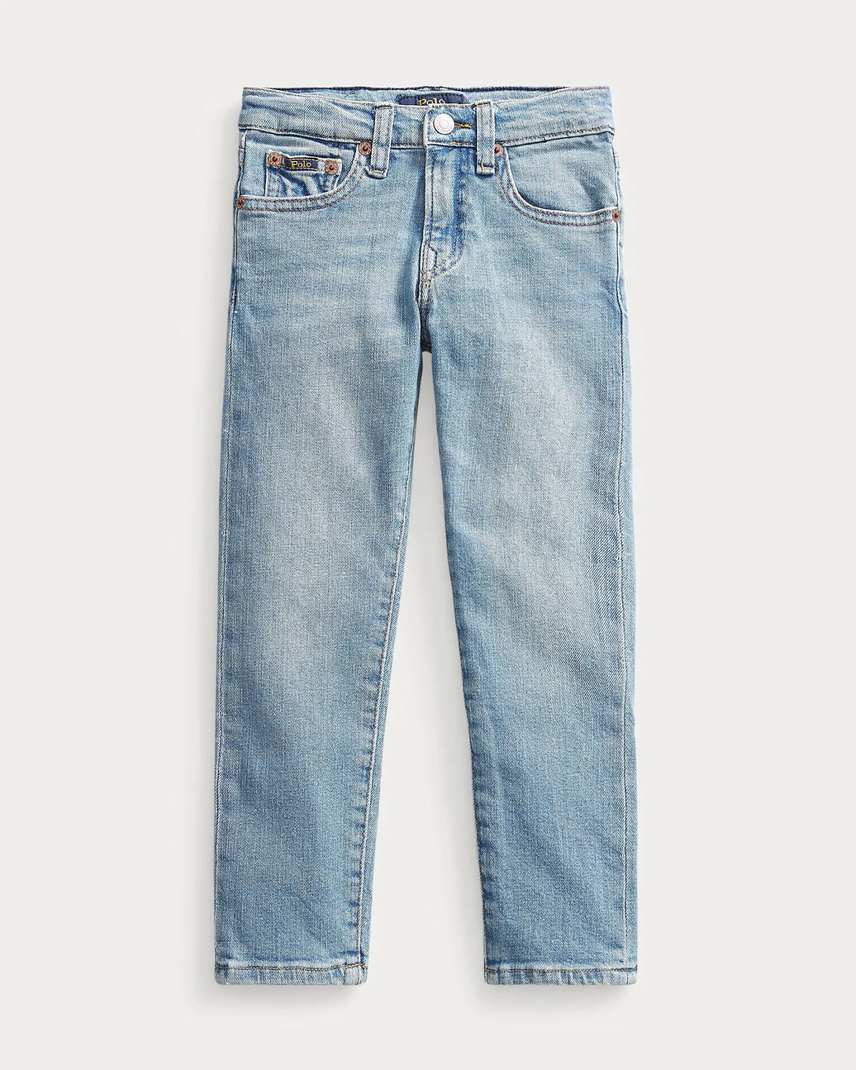 Jeans Polo Ralph Lauren regular-fit lavaggio chiaro super stone washed