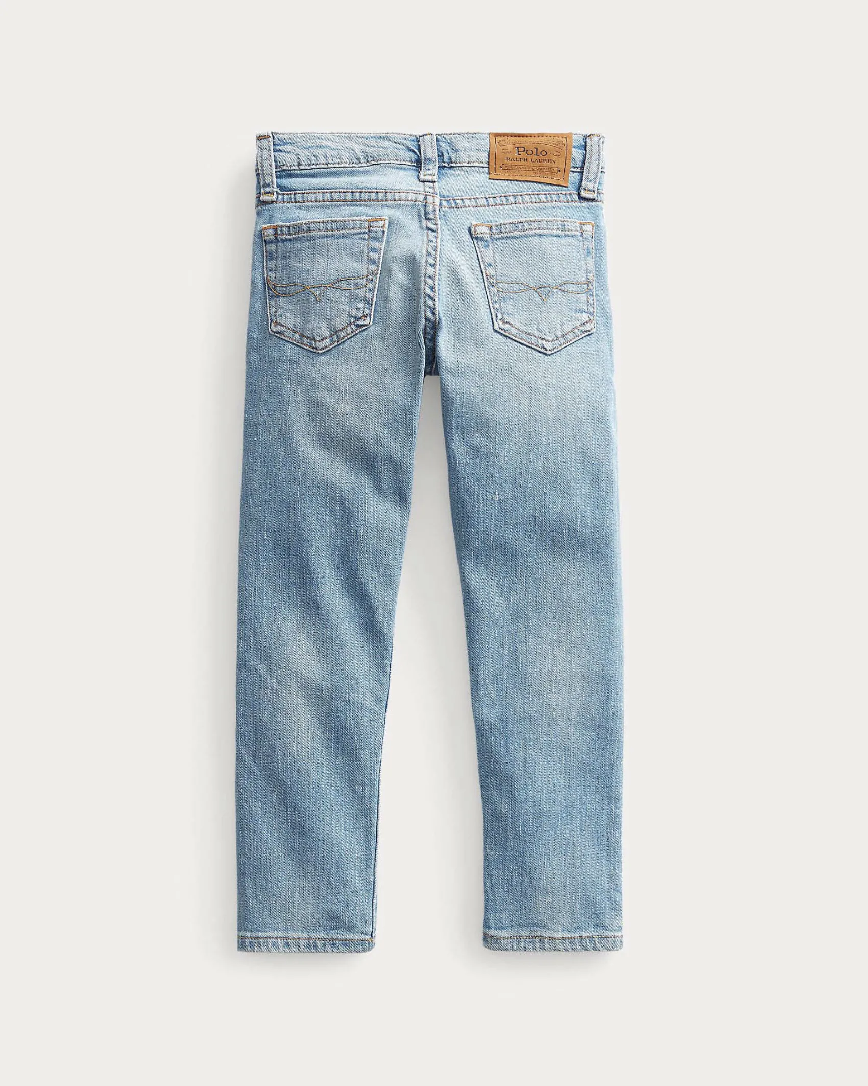 Jeans Polo Ralph Lauren regular-fit lavaggio chiaro super stone washed