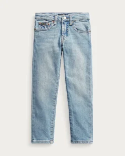 Jeans Polo Ralph Lauren regular-fit lavaggio chiaro stone washed