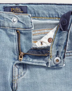Jeans Polo Ralph Lauren regular-fit lavaggio chiaro stone washed