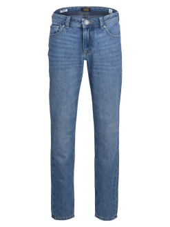 Jeans regular fit Jack & Jones in puro cotone a lavaggio medio stone washed