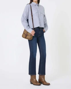 Jeans ultra slim blu mirato Weekend Max Mara in cotone stretch
