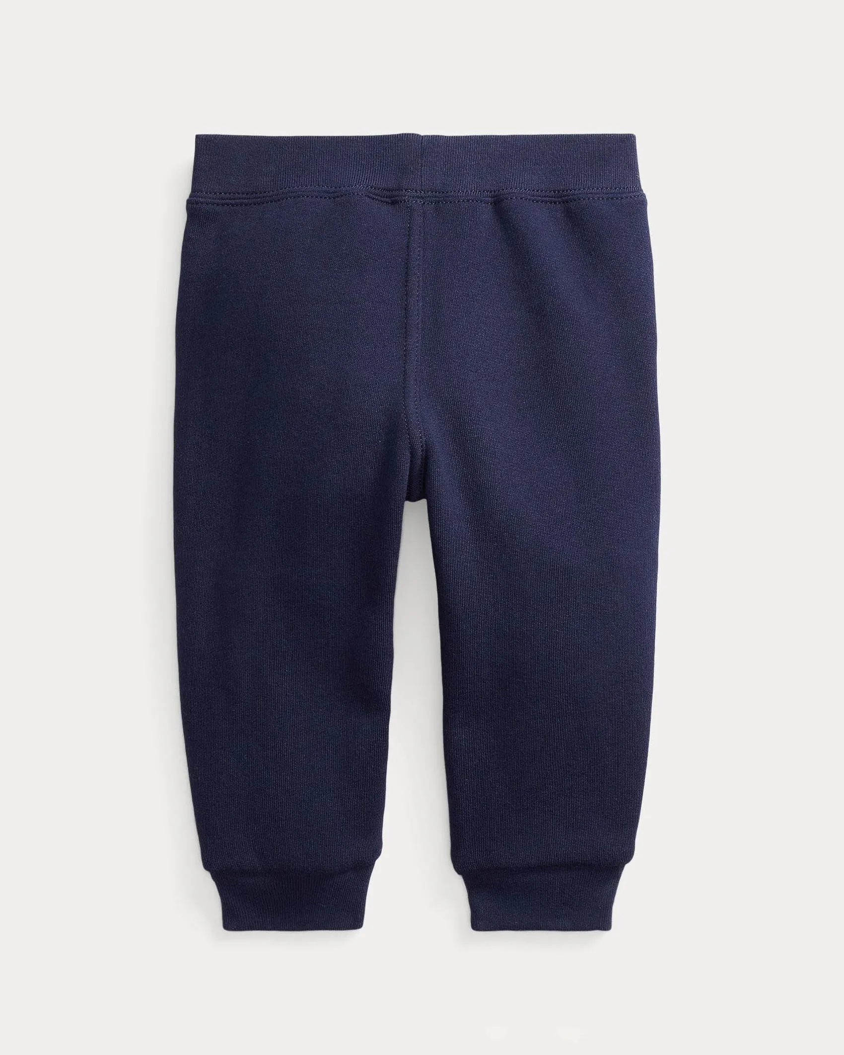 Jogger Polo Ralph Lauren in felpa di cotone blu con coulisse