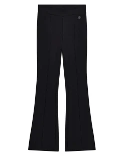 Leggins flare Guess nero in misto viscosa stretch