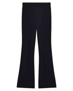 Leggins flare Guess nero in misto viscosa stretch