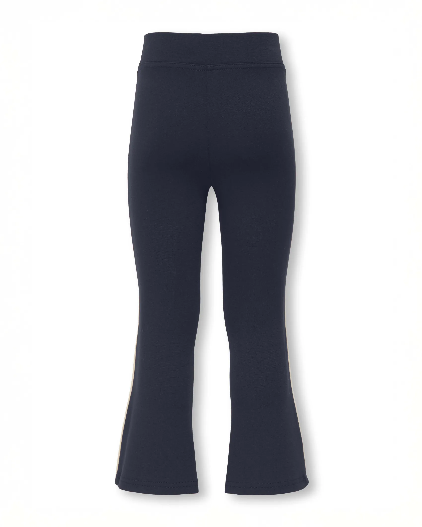 Leggins flare Kids Only blu con riga bianca