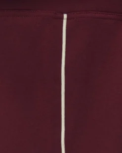 Leggins flare Kids Only bordeaux con riga bianca