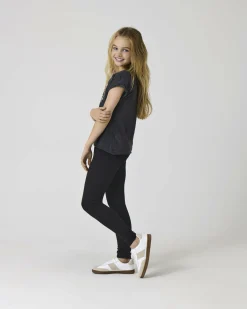 Leggins Kids Only nero in cotone stretch