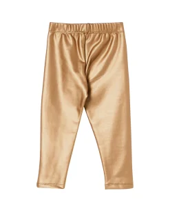 Leggins Liu Jo in oro spalmato