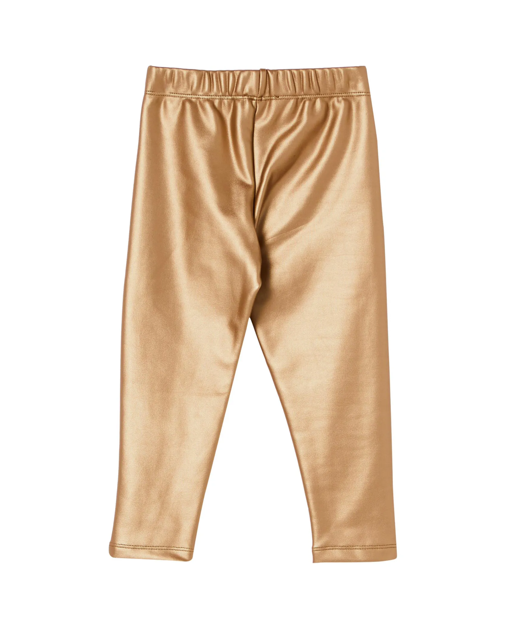 Leggins Liu Jo in oro spalmato