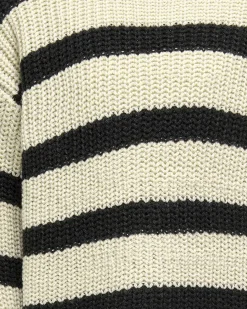 Maglioncino Kids Only tricot a righe avorio e blu