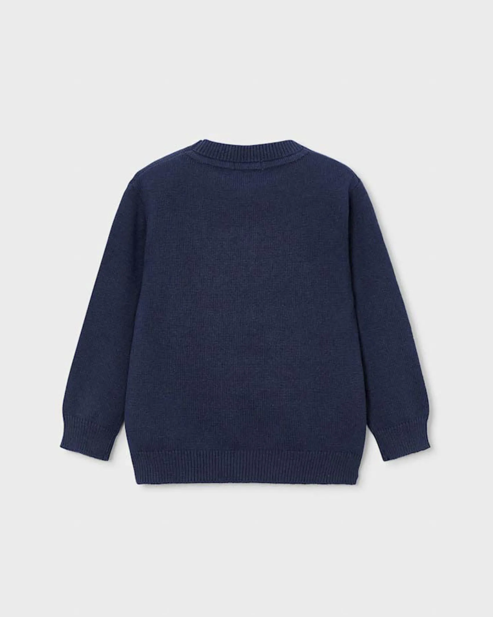 Maglioncino Mayoral blu in misto cotone e lana