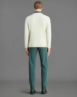 Maglione girocollo R.R.D. Bouclè Round Knit color panna
