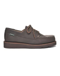 Mocassino Sebago Askookfield Crazy Horse in pelle testa di moro