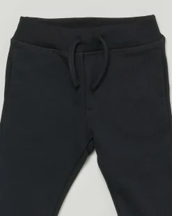 Pantalone Dsquared2 nero in puro cotone garzato