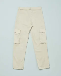 Pantalone Elsy cargo color gesso