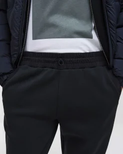Pantalone joggers Colmar Originals nero in felpa con inserti in nylon