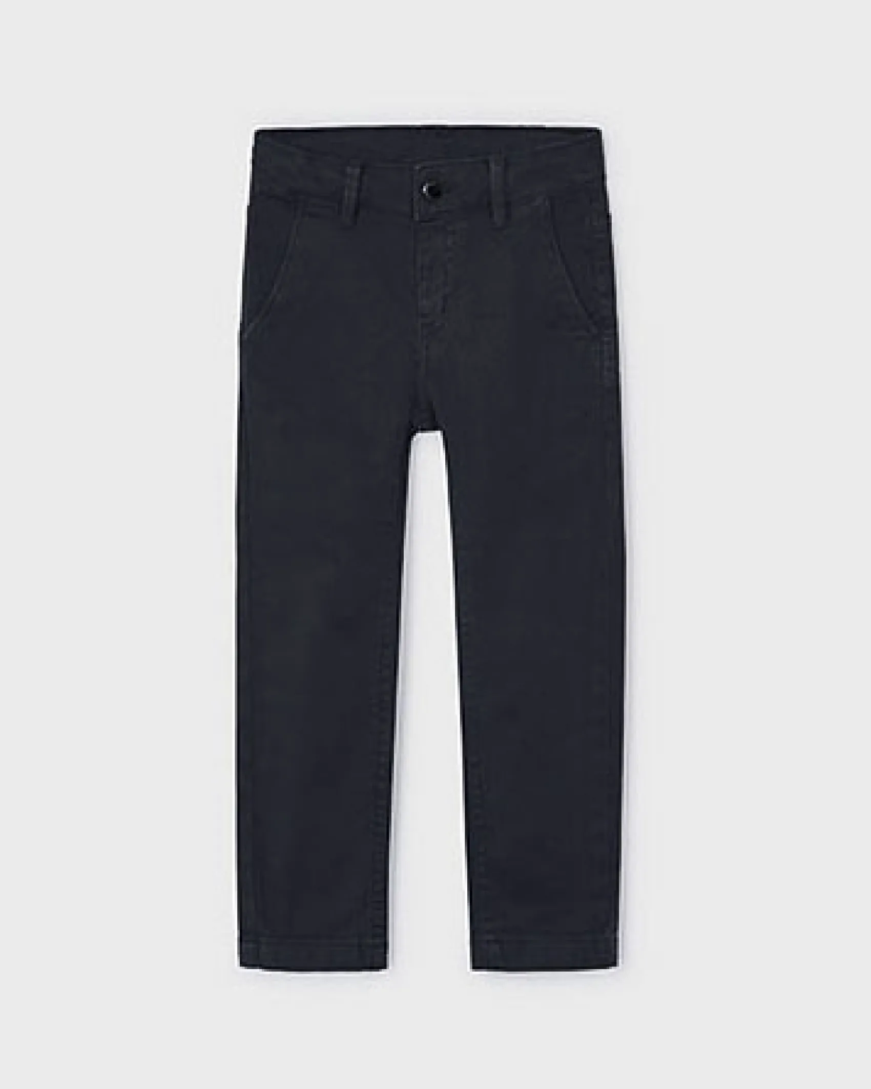 Pantalone Mayoral straight blu in cotone stretch