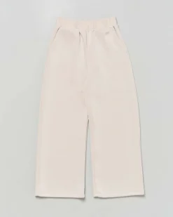 Pantalone palazzo Dixie beige in scuba