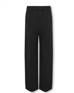 Pantalone palazzo Kids Only nero in misto viscosa stretch