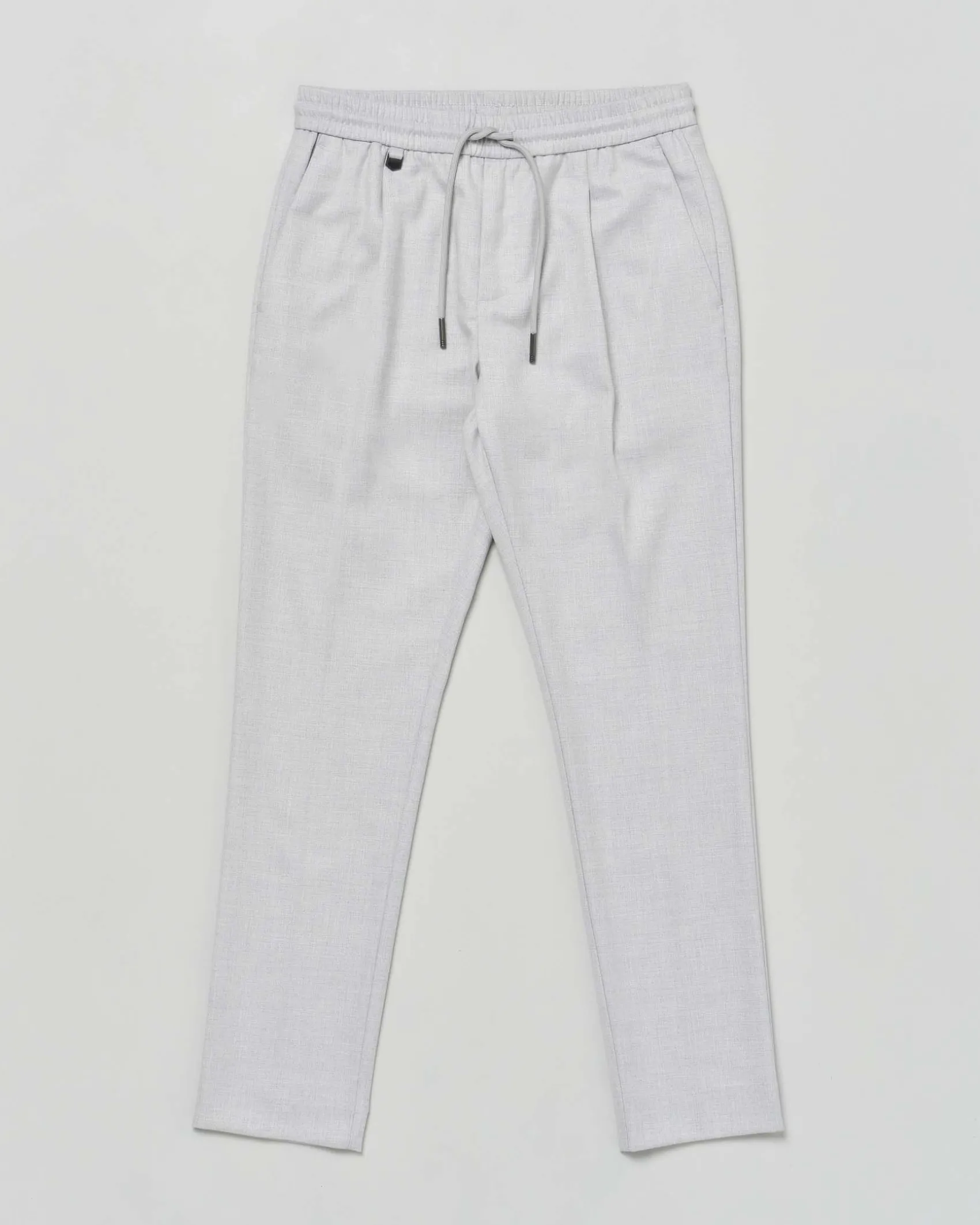 Pantaloni Antony Morato in flanella in misto viscosa grigio con coulisse