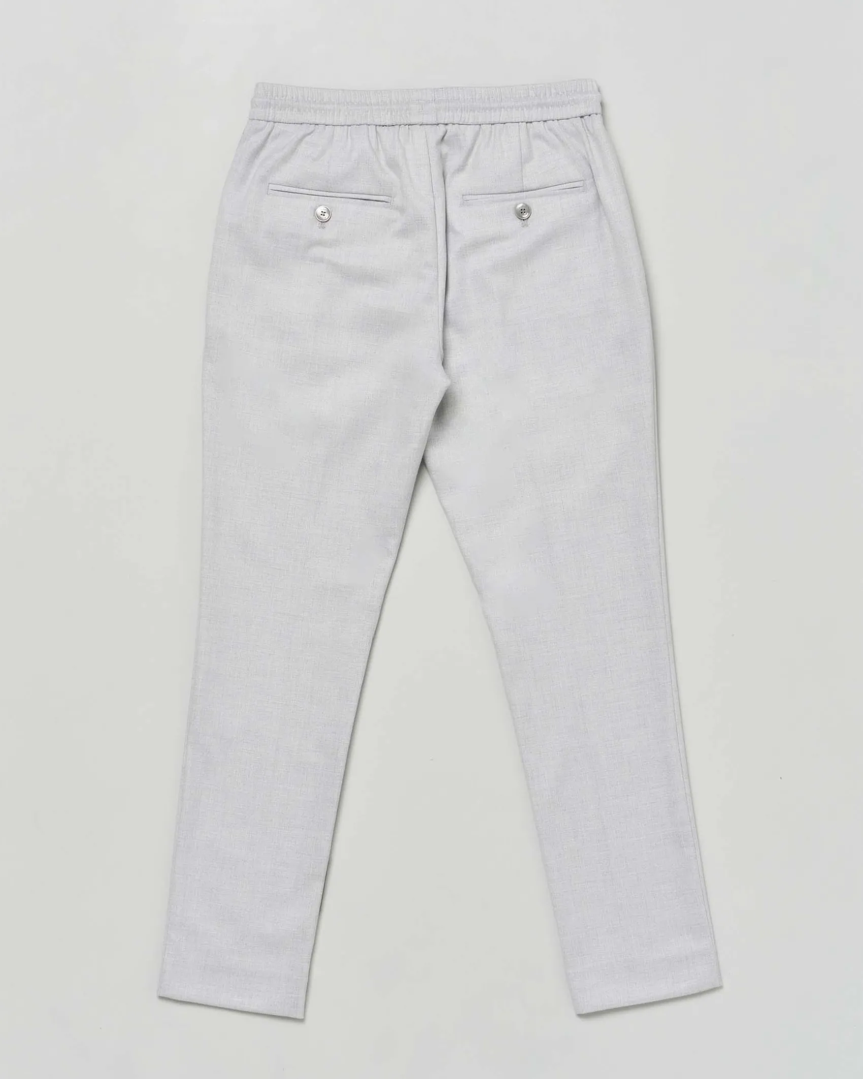 Pantaloni Antony Morato in flanella in misto viscosa grigio con coulisse