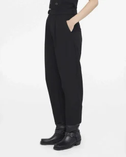 Pantaloni balloon Liu Jo Jeans neri in tessuto tecnico stretch