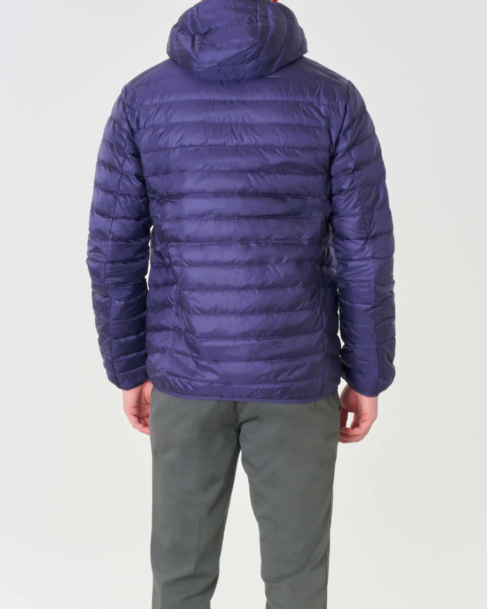 Piumino 100 grammi Pellizzari blu indaco con cappuccio