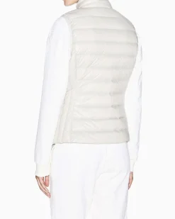 Piumino Armani Exchange bianco con imbottitura in piumino d'anatra