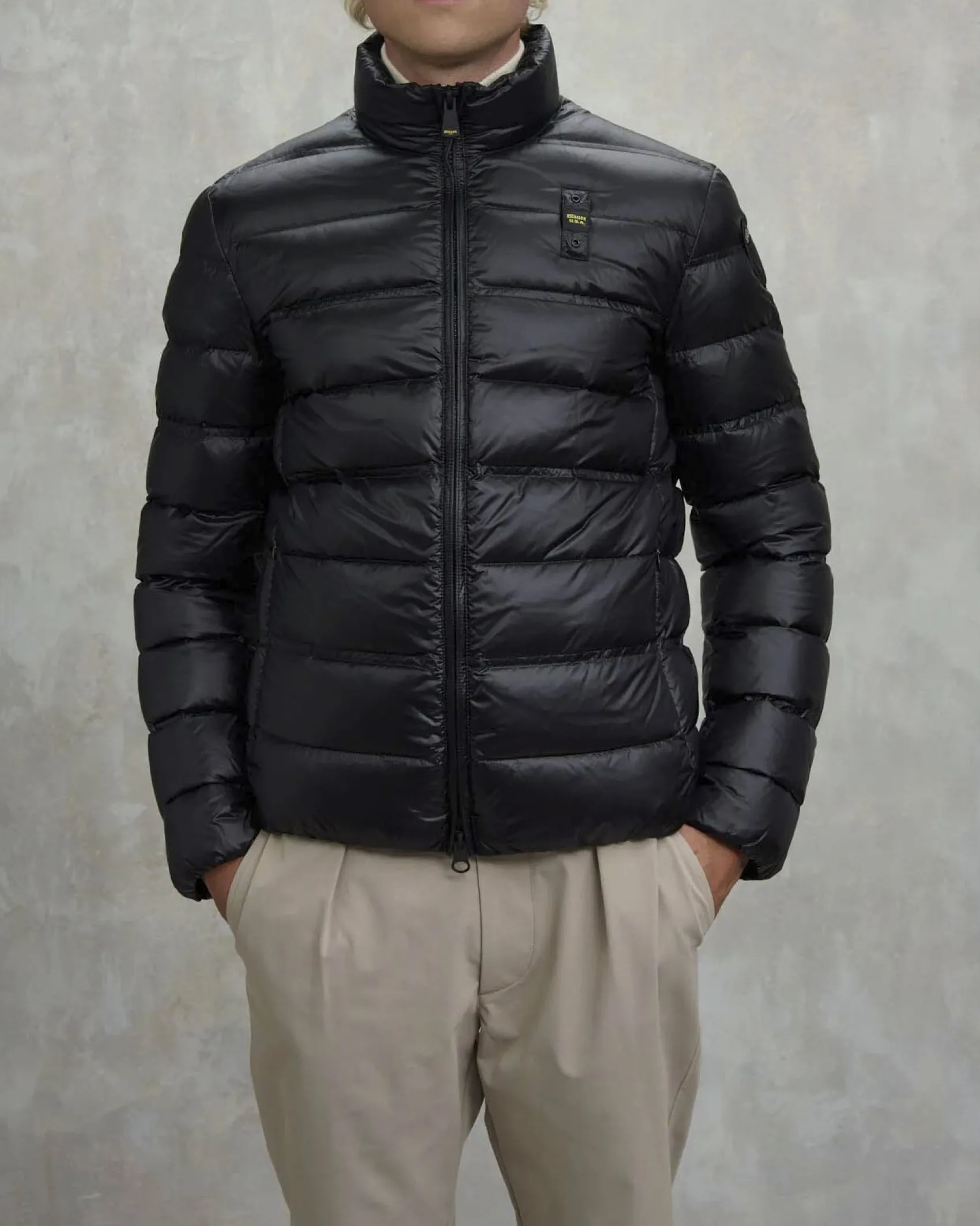 Piumino Belmont Blauer nero senza cappuccio